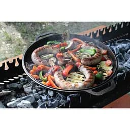 Котел чавунний Brizoll, з кришкою сковородою-гриль, 10 л (KA10-3) - мініатюра 8