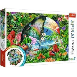 Пазл Trefl SPIRAL Тропічний світ колаж 1040 ел. (40014)