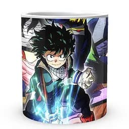 Кухоль GeekLand Моя геройська академія My Hero Academia Деку, Хатсуме та Шинсо Колаж MHA 02.529 330 мл білий - мініатюра 2