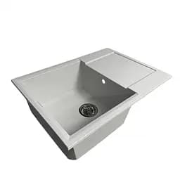 Кухонна мийка Adamant HORIZON old stone 780x495x230 мм, з крилом 78 см - мініатюра 2