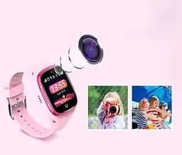 Дитячий смарт-годинник Lemfo LT06 з кнопкою SOS голосовим чатом підтримкою 4G і GPS Рожевий - мініатюра 4