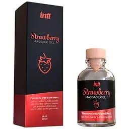 Масажний гель для інтимних зон Intt Cosmetics Strawberry 30 мл