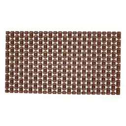 Килимок для душового піддону Yiwu на присосках 73*40 см коричневий HP-42-7BR - мініатюра 3