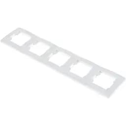 Рамка Brille для розетки ZB-5F wh - мініатюра 2