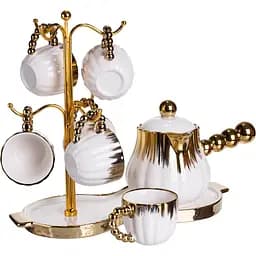 Набор для кофе по-турецки фарфоровый Energy на 6 персон  FM-JJ-5