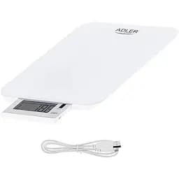 Кухонні ваги на USB Adler AD 3167w max 10 кг