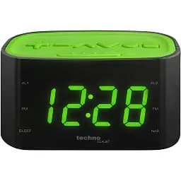 Часы настольные с радио Technoline WT465 Black/Green (WT465 grun)