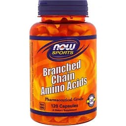 Комплекс аминокислот с разветвленными цепями Now Branched Chain Amino Acids 120 капсул