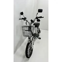 Електровелосипед Minako V4 PRO двомісний 500W/60V/18Ah із заднім амортизатором сірий - мініатюра 10