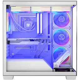 Корпус Modecom VOLCANO STELLAR ARGB MIDI 5x120 мм fans WHITE без БЖ ATX (AT-STELLAR-5F-ARGB-20) - мініатюра 3