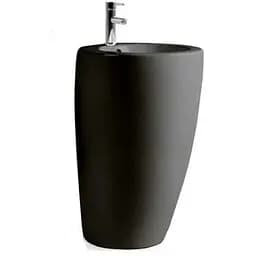 Умивальник Newarc Modern 50x50 підлоговий чорний матовий 3812B-M, Чорний матовий