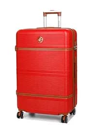 Валіза велика L ABS-пластик Worldline Airtex 629 76×52×30см 110л Червона