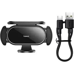Автотримач Baseus Steel Cannon Pro Black (SUGP010001) [134766] - мініатюра 7