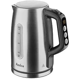 Електрочайник Amica KM 5011 1.7 л нержавіюча сталь