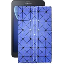 Чохол StatusCASE з екошкіри для планшету Samsung Galaxy Tab A 7.0 2016 (T280\T285) Синій ромб
