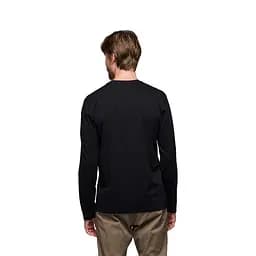 Кофта Black Diamond M Heritage Wordmark LS Tee Black L (1033-BD 7524440002LRG1) - мініатюра 4