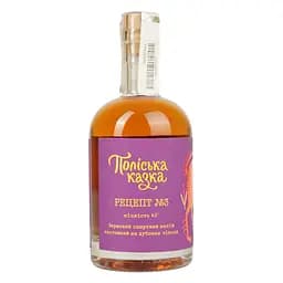 Зерновий спиртний напій настояний на дубових чіпсах Поліська казка Рецепт номер 3 45% 0.5 л