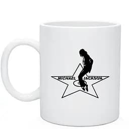 Кухоль GeekLand Майкл Джексон Зірка kruzhka-02.07 330 мл білий