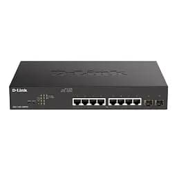 Коммутатор DGS-1100-10MPV2 8xGE PoE 2xSFP, 130Вт, EasySmart D-Link teh0018101