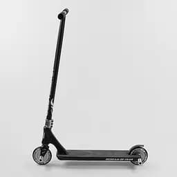 Самокат трюковий Best Scooter 69х12.5х93 см Чорно-білий 000231443 - мініатюра 3