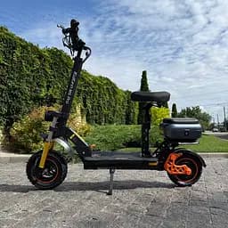 Електросамокат KUGOO Kirin M5 Pro 1200W  23Ah з сидінням (з посиленим АКБ ) - мініатюра 3