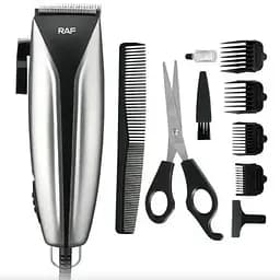 Професійна дротова машинка для стрижки волосся RAF R.415 насадки від 3 до 12 мм 7 Вт