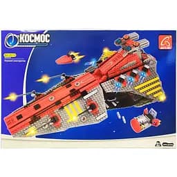 Детский конструктор Звездолет Bambi 25113 1472 элемента