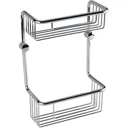 Полка Bemeta Cytro двухъярусная хром/блеск 146208182, Хром