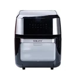 Аерофритюрниця безмасляна Sokany SK-ZG-802 12л електрична з сенсорним керуванням, таймер 1800Вт - мініатюра 3