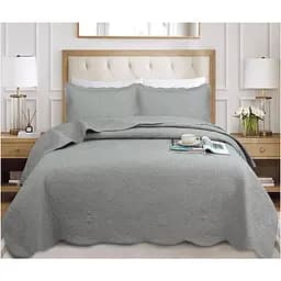 Покрывало Soho Versale Ivory 220x240 см серое (A120120)