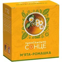 Чай трав'яний Трипільське Сонце м'ята-ромашка 26 г (20 шт x 1.3 г)