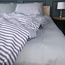 Простирадло MirSon бязь Harmony Stripes 200x220 см (2200011018874)