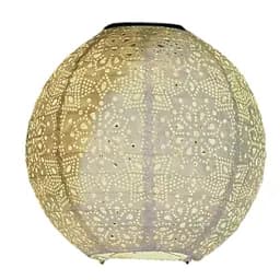 SolarCentre Tyvek Підвісний сонячний вуличний садовий ліхтар (сфера 20 см) [Клас енергії A+++]