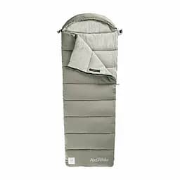 Спальник з капюшоном Naturehike M400 CNK2350WS023, (1°C), правый, зеленый