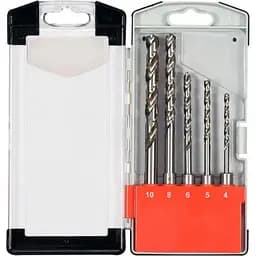 Сверла по металлу SDS+ Yato Ø=4.0-10.0 мм HSS 6542, 5 шт. (YT-40050)