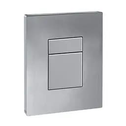 Панель змиву пластикова Koer KT-0607-01 157x198x3mm, кнопка квадратна KR5344, Хром