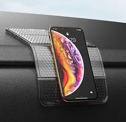 Килимок антиковзкий на торпеду Baseus Folding Bracket-Transparent SUWNT-02 Прозорий - мініатюра 6
