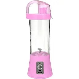 Фитнес блендер Q&Q Qllipin Juice Cup OL-602 аккумуляторный портативный с поилкой розовый