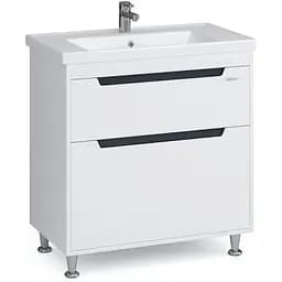 Тумба підлогова Sanwerk Грета 80 Білий з умивальником New Line (MV0000885) Білий