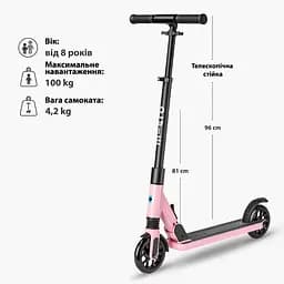 Самокат Micro Sprite Suspension Рожевий (SA0248) - мініатюра 7