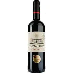 Вино Chateau Finet AOP Bordeaux 2021, красное, сухое, 0,75 л