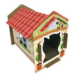 Дряпка будинку Croci Villa 42 x 35 x 50 см гофрокартон