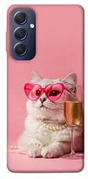 Чохол Demsky Pinky cat для Samsung Galaxy M54 5G