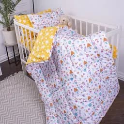 Комплект постільної білизни MirSon Бязь 18-0002 Sweet Home 160x220 см помаранчевий (2200010260434) - мініатюра 4