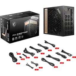 Блок живлення MSI MEG Ai1300P PCIE5 [93746] - мініатюра 5