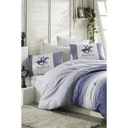Комплект постельного белья Beverly Hills Polo Club Евро Голубой 000165528