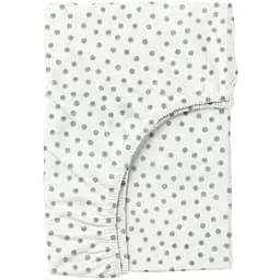 Простирадло Cosas на резинці 80х200 grey blots, білий (GreyBlots_80x200x20)