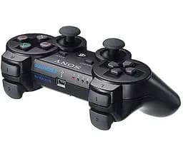 Бездротовий джойстик PS3 DualShock (чорний) - мініатюра 3