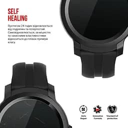 Гідрогелева плівка на годинники Mobvoi TicWatch E2 ArmorStandart захисна плівка для смарт годинників прозора (ARM68202) - мініатюра 3