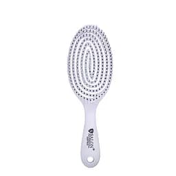 Щітка для волосся масажна продувна скелетна Salon Professional 18200P SL, біла